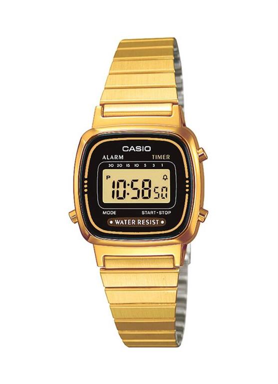 Mê mẩn với nét cổ điển của đồng hồ Casio Gold