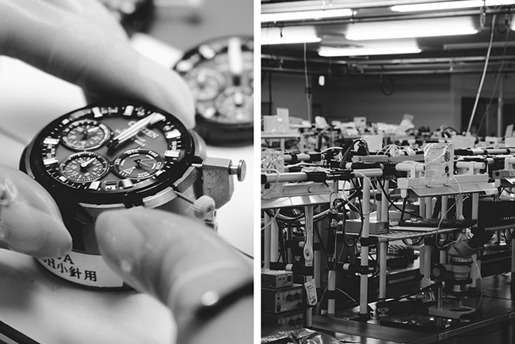 Nhà máy sản xuất đồng hồ Citizen