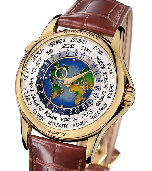 Đồng hồ Patek Philippe Platinum World Time
