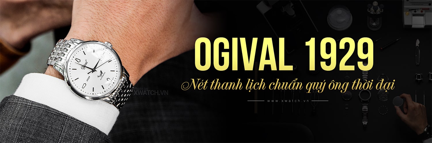 Đồng hồ Ogival OG1929-24AGS-T