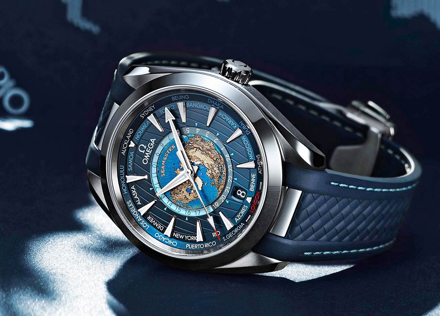 Đồng hồ Omega Seamaster Co-Axial Chronometer 150m/500ft Worldtimer