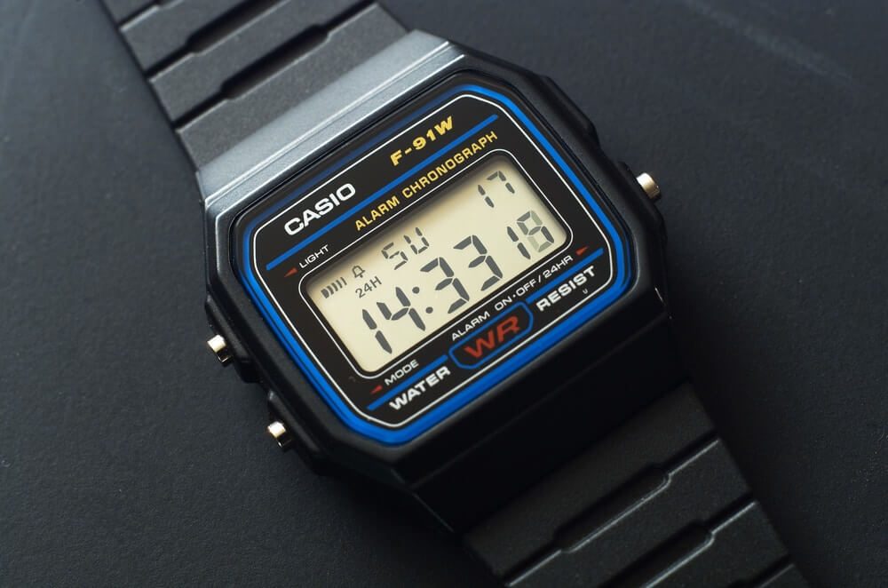 Casio F91W đồng hồ chính hãng giá rẻ huyền thoại 