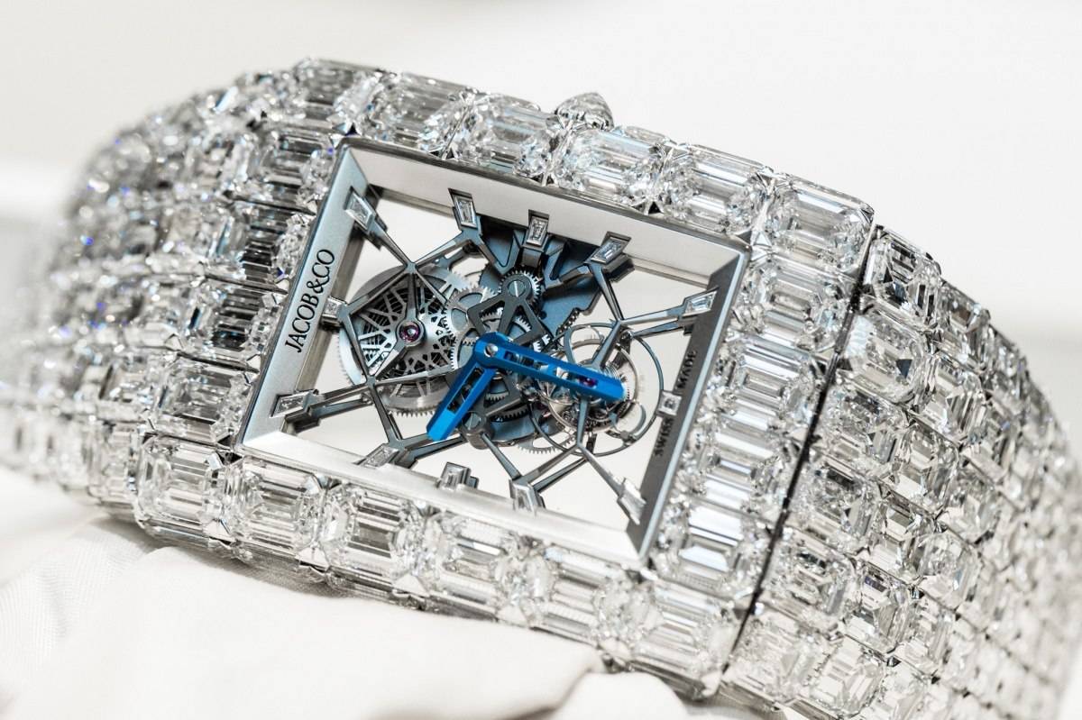 đồng hồ nạm kim cương Jacob & Co. Billionaire Watch
