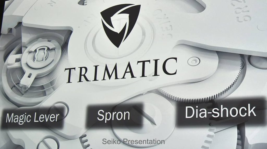 đồng hồ seiko presage công nghẹ trimatic