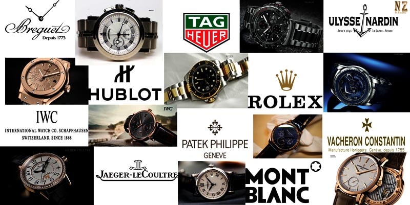 TOP 100 thương hiệu đồng hồ trên thế giới