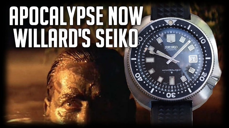 Seiko 6105 film Apocalypse Now
